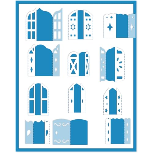 DELORIGIN 12 Stil 3D Fenster Stanzformen Kartenränder Stich Stanzschablonen Neuheiten Karbonstahl Stanzungen Prägeschablonen Stanzformen Für DIY Papierbastelarbeiten Alben Geschenk Dekoration DELORIGIN 12 Stil 3D Fenster Stanzformen Kartenränder Stich Stanzschablonen Neuheiten Karbonstahl Stanzungen Prägeschablonen Stanzformen Für DIY Papierbastelarbeiten Alben Geschenk Dekoration von DELORIGIN