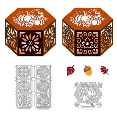 DELORIGIN 2 Set 3D Kürbis Laternen Stanzformen Zum Kartenbasteln Metall StanzschablonenStanzschablonen Neuheiten 2025 Für Hochzeit Geburtstag Halloween prägeschablone Fotoalben DELORIGIN 2 Set 3D Kürbis Laternen Stanzformen Zum Kartenbasteln Metall StanzschablonenStanzschablonen Neuheiten 2025 Für Hochzeit Geburtstag Halloween prägeschablone Fotoalben von DELORIGIN