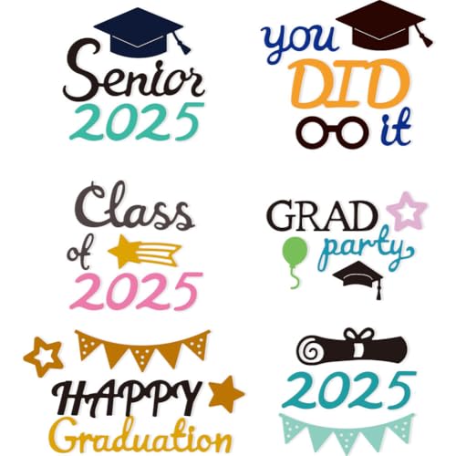 DELORIGIN 2 Sets Abschlusssaison Stanzschablone 2 Stile 2025 Wort Stanzformen Rahmen Schneiden Bachelor-Mütze stanzform Prägeschablonen Für Scrapbooking Fotopapier Karten Handwerk Prägen DIY DELORIGIN 2 Sets Abschlusssaison Stanzschablone 2 Stile 2025 Wort Stanzformen Rahmen Schneiden Bachelor-Mütze stanzform Prägeschablonen Für Scrapbooking Fotopapier Karten Handwerk Prägen DIY von DELORIGIN