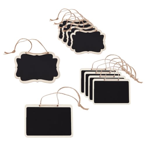 DELORIGIN 2Stile Mini Kreidetafel Zum Aufhängen, 10Stück Kreidetafel Klein Zum Beschriften Mini Tafeln Schiefertafel Mit Juteseil Für Geburtstag Tischnummern Pflanzen Tischkarten Buffet DELORIGIN 2Stile Mini Kreidetafel Zum Aufhängen, 10Stück Kreidetafel Klein Zum Beschriften Mini Tafeln Schiefertafel Mit Juteseil Für Geburtstag Tischnummern Pflanzen Tischkarten Buffet von DELORIGIN