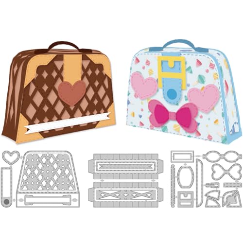 DELORIGIN 3D Stanzformen Für Handtaschen Taschen Boxen Kartenherstellung Stanzschablone Aus Karbonstahl Stanzungen Für Scrapbooking Für Grußkarten Bastelpapier Alben Einladungen DELORIGIN 3D Stanzformen Für Handtaschen Taschen Boxen Kartenherstellung Stanzschablone Aus Karbonstahl Stanzungen Für Scrapbooking Für Grußkarten Bastelpapier Alben Einladungen von DELORIGIN