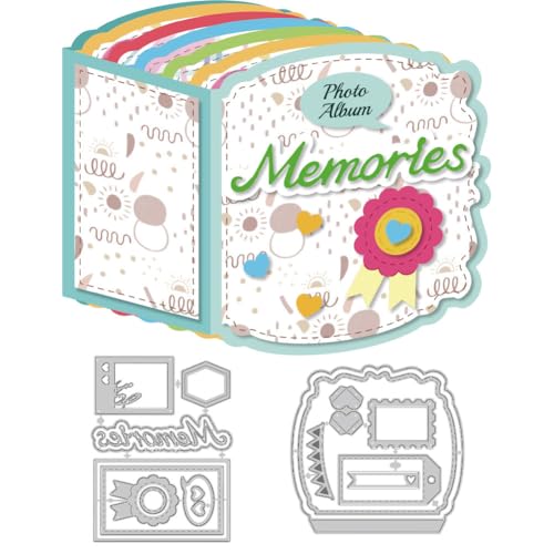 DELORIGIN 3D Stanzformen Für Mini Fotoalben Metall Stanzformen Kartenherstellung Stanzschablonen Neuheiten 2025 Prägeschablonen Stanzschablonen Rahmen Für DIY Prägungen Scrapbooking Basteln Dekor DELORIGIN 3D Stanzformen Für Mini Fotoalben Metall Stanzformen Kartenherstellung Stanzschablonen Neuheiten 2025 Prägeschablonen Stanzschablonen Rahmen Für DIY Prägungen Scrapbooking Basteln Dekor von DELORIGIN
