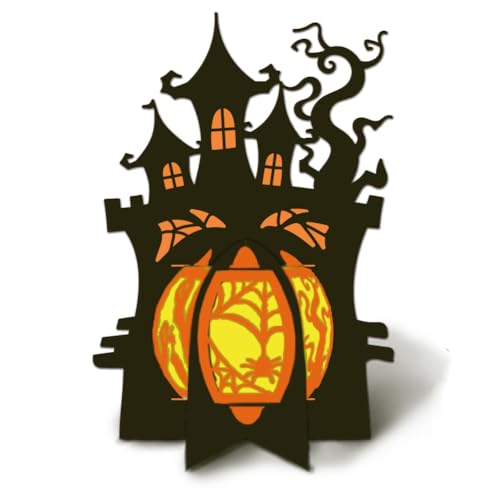 DELORIGIN 3D-Stanzschablone für Halloween-Laternen, Kartenherstellung, Karbonstahl, Stanzformen für Karten, Scrapbooking, Prägeschablone für Halloween, Grußkarten, Bastelpapier, Album DELORIGIN 3D-Stanzschablone für Halloween-Laternen, Kartenherstellung, Karbonstahl, Stanzformen für Karten, Scrapbooking, Prägeschablone für Halloween, Grußkarten, Bastelpapier, Album von DELORIGIN
