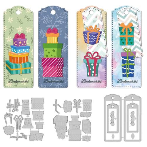 DELORIGIN Geschenkboxen Lesezeichen Stanzformen Kartenherstellung Stanzschablone Scrapbooking Prägevorlage Stanzformen Für Grußkarten Bastelalben DELORIGIN Geschenkboxen Lesezeichen Stanzformen Kartenherstellung Stanzschablone Scrapbooking Prägevorlage Stanzformen Für Grußkarten Bastelalben von DELORIGIN
