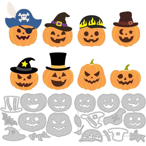 DELORIGIN Halloween Kürbis Stanzformen Metall Stanzformen für Kartenherstellung Dekorative Prägeschablonen Schablonen Vorlage für DIY Scrapbooking Fotoalbum Papierkarten Kunst Handwerk Thanksgiving DELORIGIN Halloween Kürbis Stanzformen Metall Stanzformen für Kartenherstellung Dekorative Prägeschablonen Schablonen Vorlage für DIY Scrapbooking Fotoalbum Papierkarten Kunst Handwerk Thanksgiving von DELORIGIN