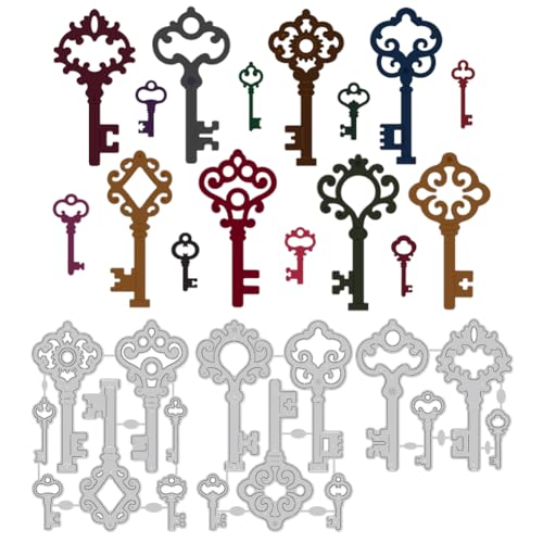 DELORIGIN Metall-Stanzformen im Retro-Stil, Vintage-Kartenherstellung, Karbonstahl, Stanzschablonen für Scrapbooking, Prägeschablone für Grußkarten, Einladungen, Fotoalbum, Dekorationen DELORIGIN Metall-Stanzformen im Retro-Stil, Vintage-Kartenherstellung, Karbonstahl, Stanzschablonen für Scrapbooking, Prägeschablone für Grußkarten, Einladungen, Fotoalbum, Dekorationen von DELORIGIN