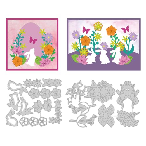 DELORIGIN Osterhasen Stanzteile Stanzformen Mit Kaninchen Und Blumenmuster Rahmen Karbonstahl Cartoon Stanzformen Scrapbooking Stanzschablonen Neuheiten Für Ostern Geschenke Partys Grüße Fotoalbum DELORIGIN Osterhasen Stanzteile Stanzformen Mit Kaninchen Und Blumenmuster Rahmen Karbonstahl Cartoon Stanzformen Scrapbooking Stanzschablonen Neuheiten Für Ostern Geschenke Partys Grüße Fotoalbum von DELORIGIN