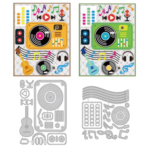 DELORIGIN Schallplatten Stanzformen Musik CD Kartenherstellung Stanzschablone Scrapbooking Prägevorlage Für Grußkarten Bastelalben Briefe Einladungen Dekoration DELORIGIN Schallplatten Stanzformen Musik CD Kartenherstellung Stanzschablone Scrapbooking Prägevorlage Für Grußkarten Bastelalben Briefe Einladungen Dekoration von DELORIGIN