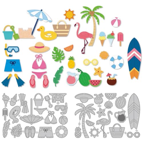 DELORIGIN Sommer Elemente Stanzer Für Die Kartengestaltung Bademode Stanzformen Aus Karbonstahl Scrapbooking Stanzschablonen Neuheiten 2025 Sommer Fotoalbum Geburtstagsgeschenk Party Grußpapier DELORIGIN Sommer Elemente Stanzer Für Die Kartengestaltung Bademode Stanzformen Aus Karbonstahl Scrapbooking Stanzschablonen Neuheiten 2025 Sommer Fotoalbum Geburtstagsgeschenk Party Grußpapier von DELORIGIN