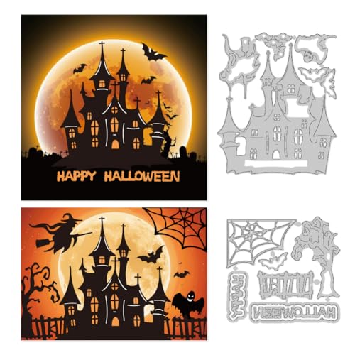DELORIGIN Stanzformen Die Hexe und das Schloss Zur Kartengestaltung Stanzformen Im Halloween Stil Karbonstahl Stanzschablonen Neuheiten 2025 Für Halloween Basteln Geburtstagsgeschenke Fotoalbum DELORIGIN Stanzformen Die Hexe und das Schloss Zur Kartengestaltung Stanzformen Im Halloween Stil Karbonstahl Stanzschablonen Neuheiten 2025 Für Halloween Basteln Geburtstagsgeschenke Fotoalbum von DELORIGIN