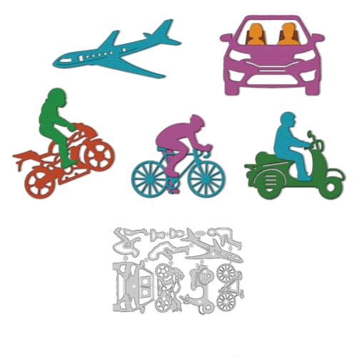 DELORIGIN Stanzformen Für Transportmittel Menschen Reise Stanzformen Metallprägeschablonen Stanzschablonen Neuheiten 2025 Für Die Kartengestaltung Dekoration DIY Scrapbooking Reisealbum Basteln DELORIGIN Stanzformen Für Transportmittel Menschen Reise Stanzformen Metallprägeschablonen Stanzschablonen Neuheiten 2025 Für Die Kartengestaltung Dekoration DIY Scrapbooking Reisealbum Basteln von DELORIGIN