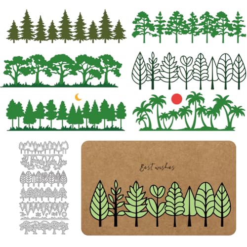 DELORIGIN Stanzformen Mit Baum Und Grasrand Kartenherstellung Schablone Karte Scrapbooking Prägevorlage Stanzformen Für Grußkarten Alben Einladungen Dekoration DELORIGIN Stanzformen Mit Baum Und Grasrand Kartenherstellung Schablone Karte Scrapbooking Prägevorlage Stanzformen Für Grußkarten Alben Einladungen Dekoration von DELORIGIN