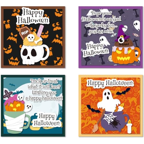 DELORIGIN Stanzformen Mit Halloween Bechern Karbonstahl Kartenschablonen Stanzschablonen Neuheiten 2025 Prägeschablonen Stanzschablonen Rahmen Für Halloween Scrapbooking DIY Bastelalben Geschenkdekor DELORIGIN Stanzformen Mit Halloween Bechern Karbonstahl Kartenschablonen Stanzschablonen Neuheiten 2025 Prägeschablonen Stanzschablonen Rahmen Für Halloween Scrapbooking DIY Bastelalben Geschenkdekor von DELORIGIN