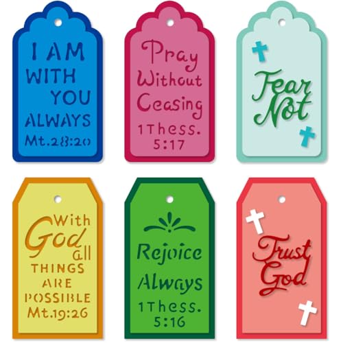 DELORIGIN Stanzschablone für Bibel-Lesezeichen, Kartenherstellung, Karbonstahl, Stanzformen für Karten, Scrapbooking, Prägeschablone für Grußkarten, Bastelpapier, Album, Einladung, Dekoration DELORIGIN Stanzschablone für Bibel-Lesezeichen, Kartenherstellung, Karbonstahl, Stanzformen für Karten, Scrapbooking, Prägeschablone für Grußkarten, Bastelpapier, Album, Einladung, Dekoration von DELORIGIN
