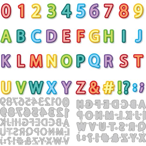 DELORIGIN Stanzschablone mit Zahlen 1–9, doppellagig, Buchstaben A-Z, Kartenherstellung, alphanumerische Karbonstahl, Stanzformen, Karten, Scrapbooking, Prägeschablone, Stanzschablone für Grußkarten DELORIGIN Stanzschablone mit Zahlen 1–9, doppellagig, Buchstaben A-Z, Kartenherstellung, alphanumerische Karbonstahl, Stanzformen, Karten, Scrapbooking, Prägeschablone, Stanzschablone für Grußkarten von DELORIGIN