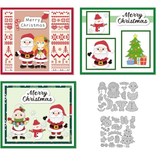 DELORIGIN Weihnachtsmann Stanzformen Kartenherstellung Stanzschablonen Weihnachten Weihnachten Freunde Prägeschablonen Rahmen Stanzschablonen Neuheiten 2025 Für DIY Prägungen Scrapbooking Basteln DELORIGIN Weihnachtsmann Stanzformen Kartenherstellung Stanzschablonen Weihnachten Weihnachten Freunde Prägeschablonen Rahmen Stanzschablonen Neuheiten 2025 Für DIY Prägungen Scrapbooking Basteln von DELORIGIN