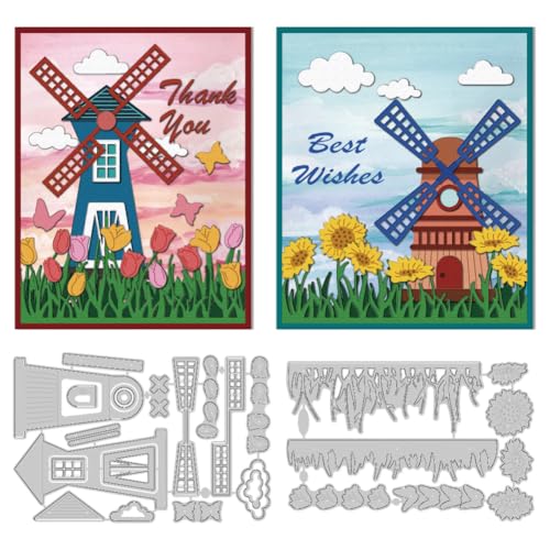 DELORIGIN Windmühlen Stanzteile Blumenrahmen Karbonstahl Stanzungen Sonnenblumen Tulpen Stanzformen Prägeschablonen Rahmen Stanzschablonen Neuheiten 2025 Für Hochzeit DIY Geschenk Party Gruß Fotoalbum DELORIGIN Windmühlen Stanzteile Blumenrahmen Karbonstahl Stanzungen Sonnenblumen Tulpen Stanzformen Prägeschablonen Rahmen Stanzschablonen Neuheiten 2025 Für Hochzeit DIY Geschenk Party Gruß Fotoalbum von DELORIGIN
