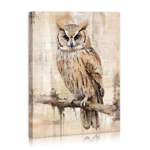 Eule Wandkunst Aquarell Tiere Eule Gemälde Goldfeder Niedliche Vogelbilder Poster für Kinderzimmer Hotel Zuhause Wohnzimmer Babyzimmer Schlafzimmer Badezimmer Büro Dekor gerahmt fertig zum Aufhängen Eule Wandkunst Aquarell Tiere Eule Gemälde Goldfeder Niedliche Vogelbilder Poster für Kinderzimmer Hotel Zuhause Wohnzimmer Babyzimmer Schlafzimmer Badezimmer Büro Dekor gerahmt fertig zum Aufhängen von DEORAIO
