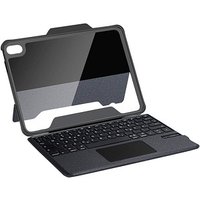 DEQSTER Rugged Touch Keyboard Tablet-Tastatur schwarz geeignet für Apple iPad 10. Gen (2022), Apple iPad 10. Gen (2024) von DEQSTER