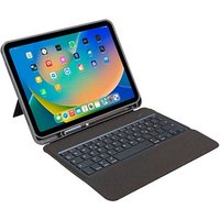 DEQSTER Slim Keyboard 2 iPad Tablet-Tastatur schwarz geeignet für Apple iPad 10. Gen (2022), Apple iPad 10. Gen (2024) von DEQSTER