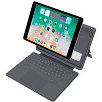 DEQSTER Smart Rugged Touch PLUS Keyboard Tablet-Tastatur schwarz geeignet für Apple iPad 7. Gen (2019), Apple iPad 8. Gen (2020), Apple iPad 9. Gen (2021) von DEQSTER