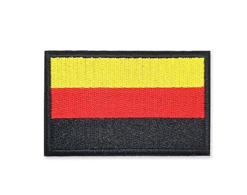 DERAYEE 2PC Deutschland Flagge Patch 8x5cm,Bundeswehr Deutschland Flaggen Patch Germany Flag Patch Klett für Aufkleber Klettbänder DERAYEE 2PC Deutschland Flagge Patch 8x5cm,Bundeswehr Deutschland Flaggen Patch Germany Flag Patch Klett für Aufkleber Klettbänder von DERAYEE