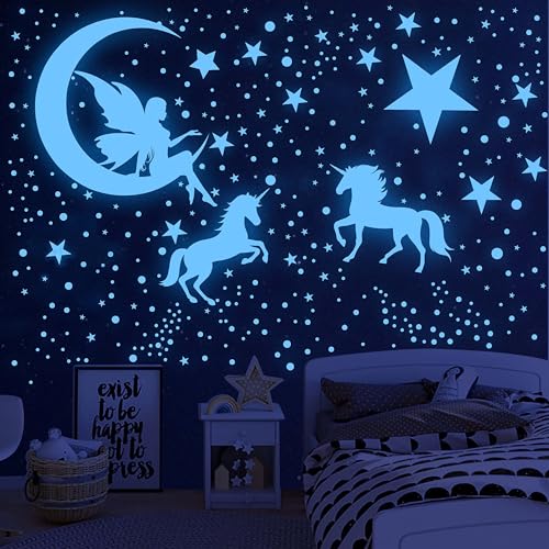 Leuchtsterne Kinderzimmer Wandtattoo MäDchen Wandsticker Einhorn Sternenhimmel Leuchtaufkleber Selbstklebend Fluoreszierend Aufkleber Wanddeko füR Kinder Babyzimmer Schlafzimmer Wohnzimmer Leuchtsterne Kinderzimmer Wandtattoo MäDchen Wandsticker Einhorn Sternenhimmel Leuchtaufkleber Selbstklebend Fluoreszierend Aufkleber Wanddeko füR Kinder Babyzimmer Schlafzimmer Wohnzimmer von DESERT CAMEL