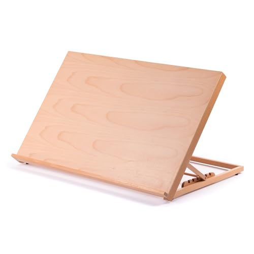 ZEICHENTISCH Workstation | Buchenholz | Zeichenplatte, Zeichenbrett, Tischstaffelei für Malvorlagen bis DIN A3 ZEICHENTISCH Workstation | Buchenholz | Zeichenplatte, Zeichenbrett, Tischstaffelei für Malvorlagen bis DIN A3 von DESIGN DELIGHTS