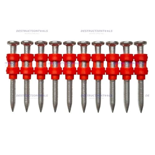 1000x Nägel für Beton 38mm - für Würth DIGA CS-2/3 von DESTRUCTIONTOOLS Industrial Cutting Tools