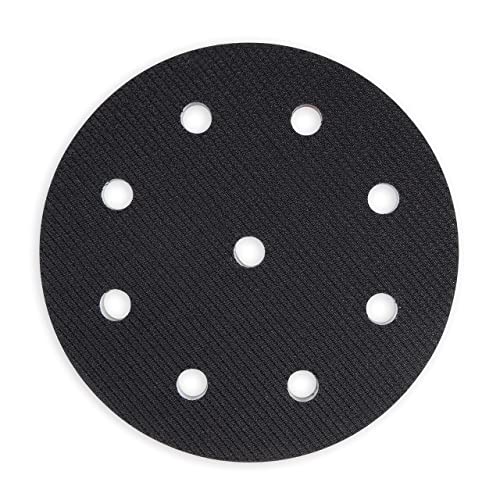 DETAILINGPADS Polierscheibe Softauflage für Exzenterschleifer 2 Stück Set | Excenter Schleifmaschine Akku Buffer Pad | Schleifteller Polierteller Schutzauflage Schleifscheiben | Fi 125/1-8+1 Löcher von DETAILINGPADS