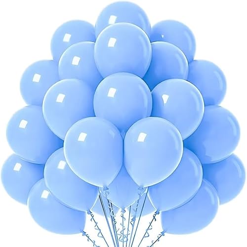 Einfarbiges Ballon-Dekorationsset for Geburtstage, Hochzeiten und Feste(Blue) von DETPWVWB