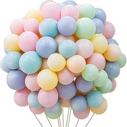 Einfarbiges Ballon-Dekorationsset for Geburtstage, Hochzeiten und Feste(Mixed colours) von DETPWVWB