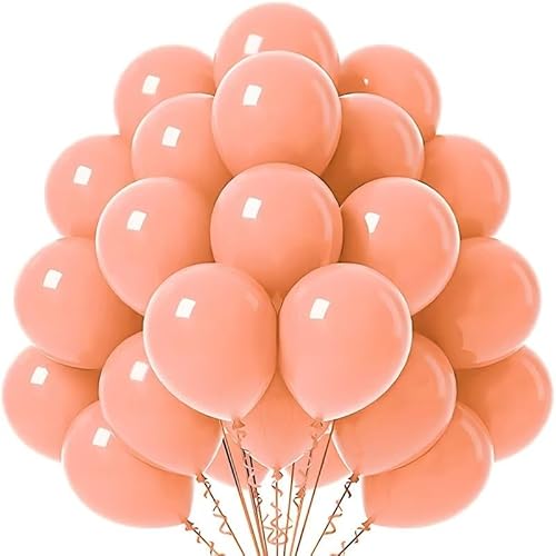 Einfarbiges Ballon-Dekorationsset for Geburtstage, Hochzeiten und Feste(Orange) von DETPWVWB