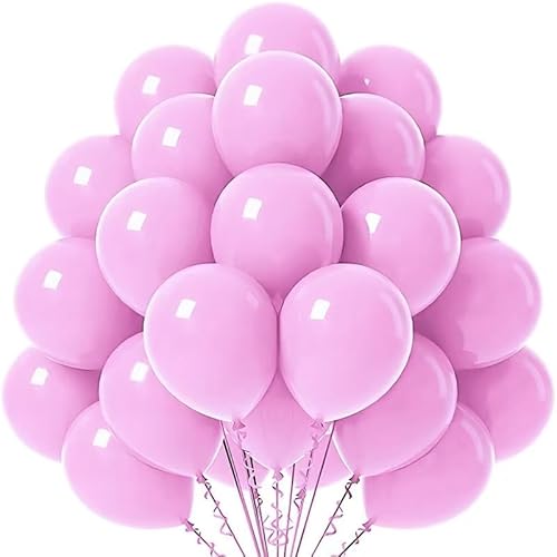 Einfarbiges Ballon-Dekorationsset for Geburtstage, Hochzeiten und Feste(Rose red) von DETPWVWB
