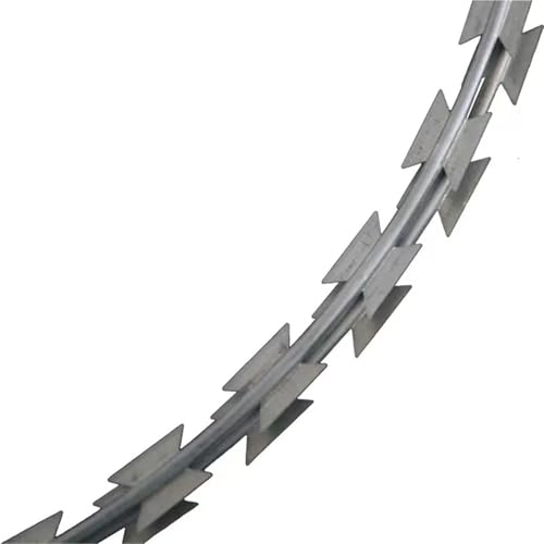Spiralförmiger Stacheldrahtzaun for die Sicherheit des Flughafengeländes | Stacheldraht-Rollensystem aus Eisendistel(30-degree heat) von DETPWVWB