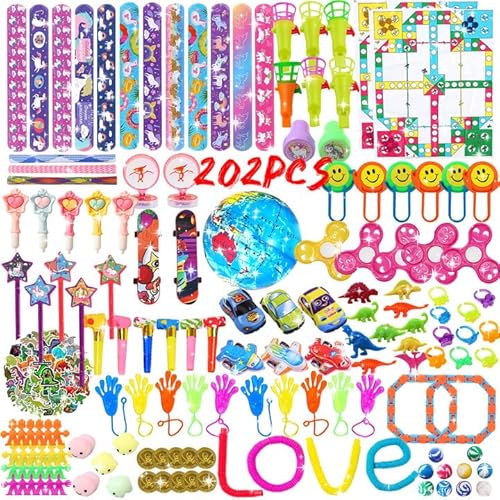 DEVOKE Kindergeburtstag Gastgeschenke,202 Premium Kleines Geschenk Für Kinder,Geburtstag Mitgebsel Kinder Mitgebsel Set,Give Aways,Überraschung Kleine Geschenke DEVOKE Kindergeburtstag Gastgeschenke,202 Premium Kleines Geschenk Für Kinder,Geburtstag Mitgebsel Kinder Mitgebsel Set,Give Aways,Überraschung Kleine Geschenke von DEVOKE