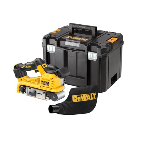 DEWALT Akku-Bandschleifer DCW220NT-XJ 18V, Schleifmaschine, Akku-Schleifgerät, 75x533mm Bandgröße DEWALT Akku-Bandschleifer DCW220NT-XJ 18V, Schleifmaschine, Akku-Schleifgerät, 75x533mm Bandgröße von DEWALT