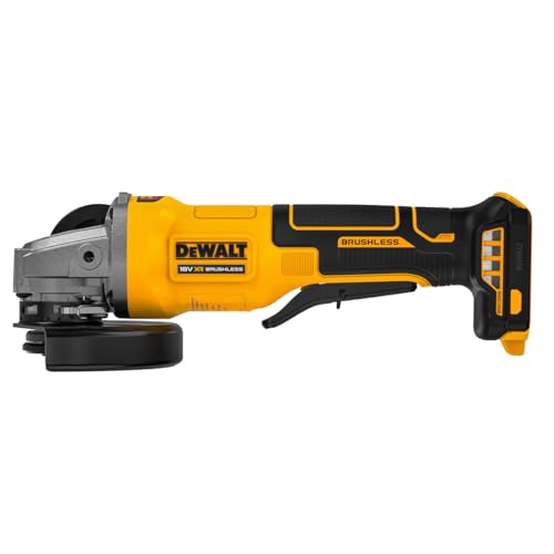 DEWALT DCG408N 18 V XR Li-Ion kabelloser bürstenloser 125 mm Winkelschleifer nur mit Paddelschalterkörper DEWALT DCG408N 18 V XR Li-Ion kabelloser bürstenloser 125 mm Winkelschleifer nur mit Paddelschalterkörper von DEWALT