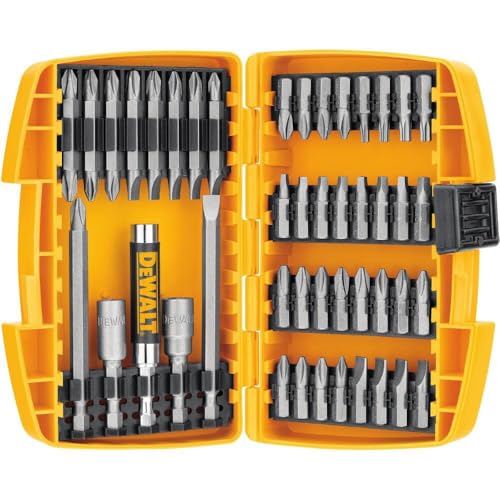 DEWALT Schraubendreher-Bit-Set mit robustem Koffer, 45-teilig (DW2166) DEWALT Schraubendreher-Bit-Set mit robustem Koffer, 45-teilig (DW2166) von DEWALT