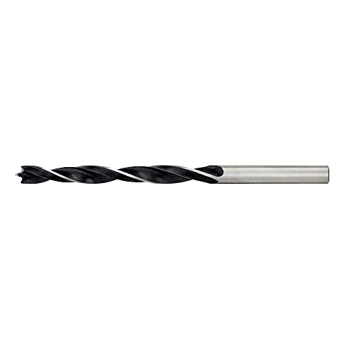Dewalt Chrom-Vanadium Holz-Spiralbohrer DT4503 (zum Einsatz auf Bohrmaschinen, zum Bohren von Hartfaserplatten, Sperrholz, Hart und Weichholz, ø: 3 mm, Gesamtlänge: 70 mm, Arbeitslänge: 46 mm) von DEWALT