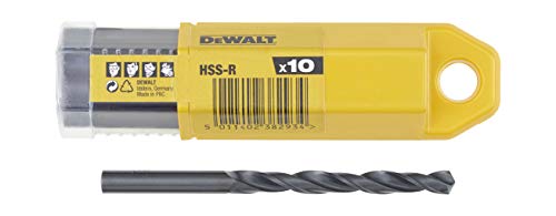 Dewalt DT5152-QZ HSS-R JOBBER Bohrer, 6 mm (12 Stück) von DEWALT