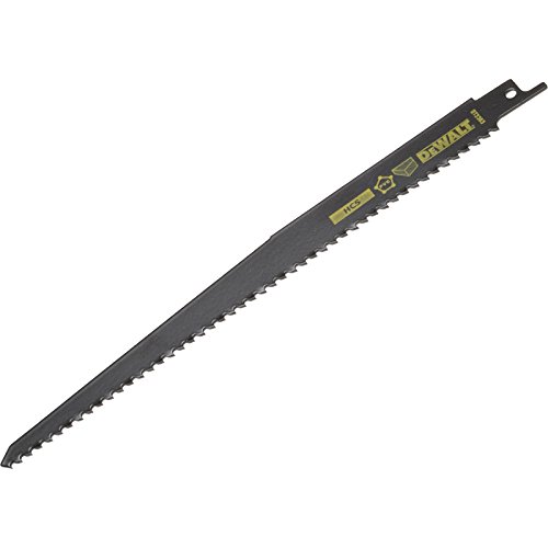 Dewalt HCS Säbelsägeblatt (für Holz 228 mm Länge, 4,2 mm Zahnteilung, Konstruktionsholz, Spanplatten, MDF, Sperrholz, Kunststoff und Holzwände) 5 Stück, DT2363 von DEWALT