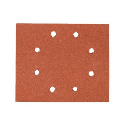 Dewalt Schleifpapier (Klettfix 115 x 115 mm, K60, gelocht (8 Loch ringförmig), Mehrzweck-Holz/Farbe - Trockenschliff) DT3031-QZ von DeWALT
