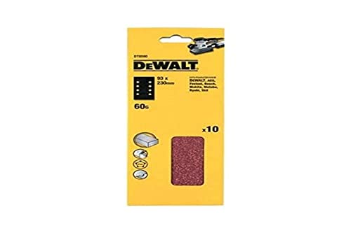 DEWALT Schleifbogen 93x230mm K60 10Stk DEWALT Schleifbogen 93x230mm K60 10Stk von DEWALT