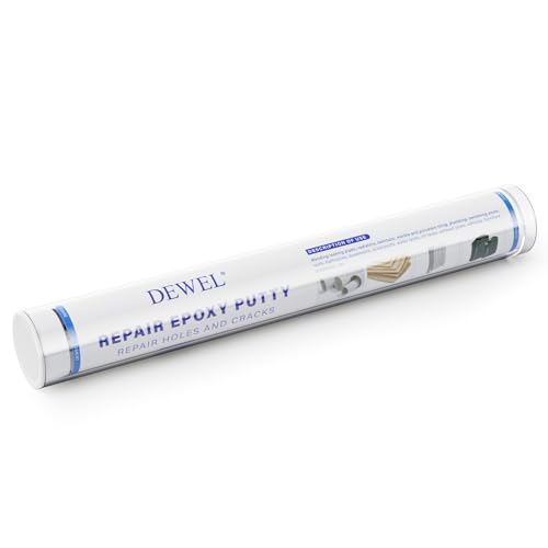 DEWEL Epoxidharz Knete 114g,Powerknete Repair,Epoxy Knete für Viele Materialien,Bohrbar Schleifbar,für die Reparatur von Rohren, Metall, Holz, Wänden, Keramik(Weiß) DEWEL Epoxidharz Knete 114g,Powerknete Repair,Epoxy Knete für Viele Materialien,Bohrbar Schleifbar,für die Reparatur von Rohren, Metall, Holz, Wänden, Keramik(Weiß) von DEWEL