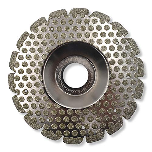 DEWEPRO® Diamanttrennscheibe - Schleifscheibe Ø 115 mm Fliesen DUO - Trennscheibe - Diamantscheibe Fliesentrennscheibe mit 2 Funktionen von DEWEPRO