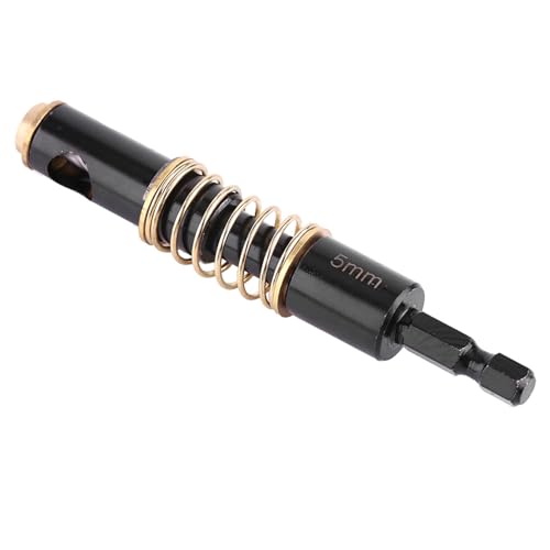 DEWIN 5 Mm Schwarze Scharnierbohrer 1/4 "Scharnierbohrer -Bits Fliegender Bohrholz Plastik (5mm) von DEWIN