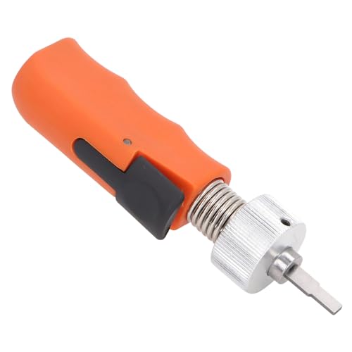 DEWIN Civil Plug Spinner, Edelstahl-Gummi-Schnelldrehwerkzeug Für Zylinder, Tragbares Schlosserwerkzeug von DEWIN