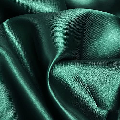 Hervorragende Qualität Golden Seiden Satin Stoff 150cm Breit Mode Glanz Gewebe Karnevalskostümen und Röcken Hochzeitsdeko Kleidung Deko Abendkleidung Vorhang Tischdecken zum Nähen vo(Color:Dunkelgrün) Hervorragende Qualität Golden Seiden Satin Stoff 150cm Breit Mode Glanz Gewebe Karnevalskostümen und Röcken Hochzeitsdeko Kleidung Deko Abendkleidung Vorhang Tischdecken zum Nähen vo(Color:Dunkelgrün) von DEWUFAFA