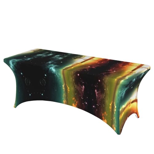 DEXNEL Anime Sky Tischdecke, rechteckig, waschbar, Polyester-Tischdecke für Bankett, Event, Catering, 1 Stück DEXNEL Anime Sky Tischdecke, rechteckig, waschbar, Polyester-Tischdecke für Bankett, Event, Catering, 1 Stück von DEXNEL